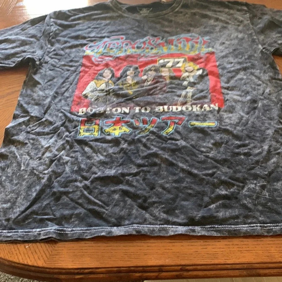 Aerosmith Band Tee Shirt 1977 Boston to Budokan - Picture 7 of 9